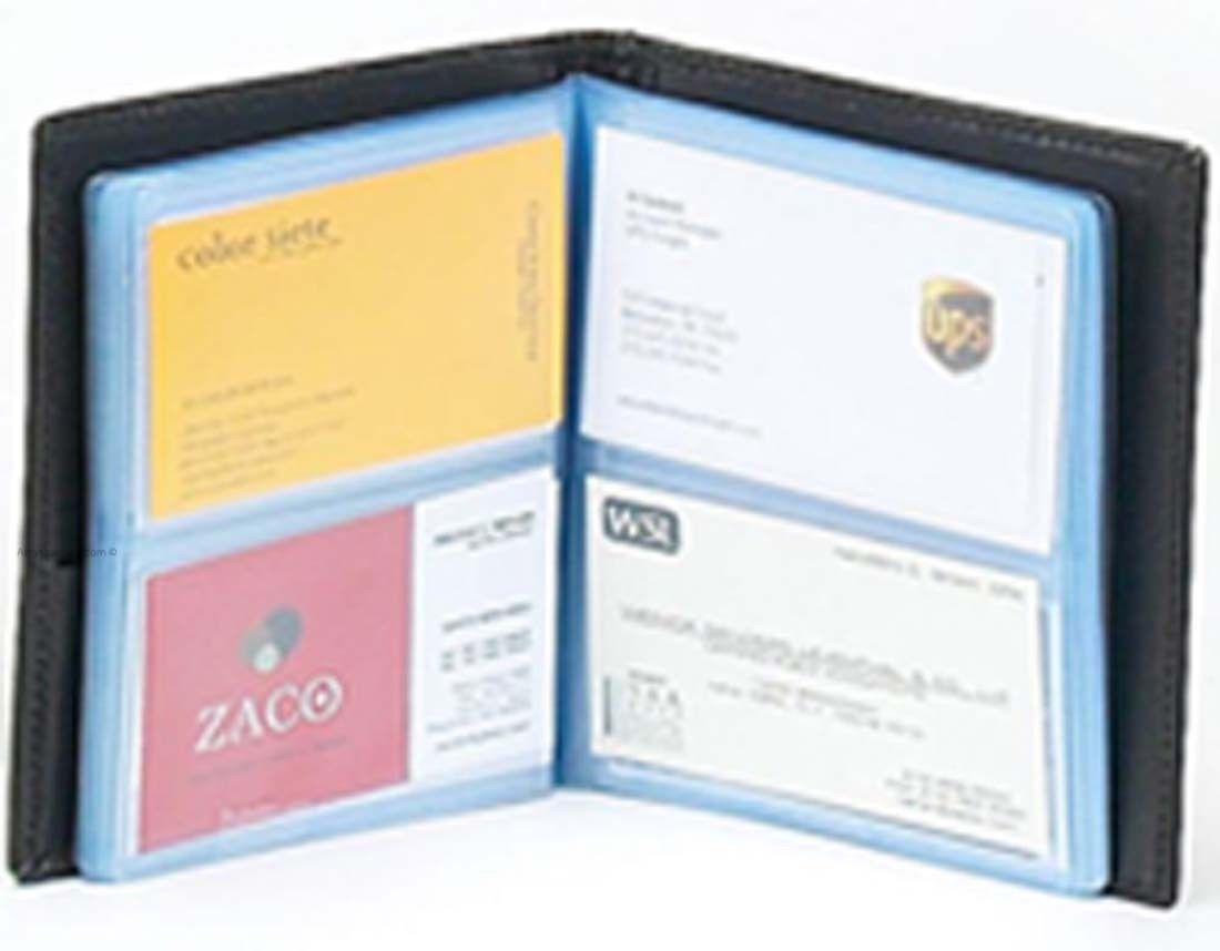 New 40 Card Holder Leather Business Cards ID Case Photo holder; ATM Cards BNWT - Image 13