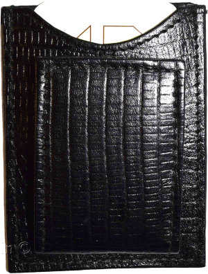 New Black Lizard skin printed leather money clip, Clip money, currency holder BN - Image 7