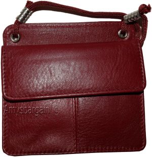 New Business card case card holder w/ neck string fifty business IDs card - Image 12