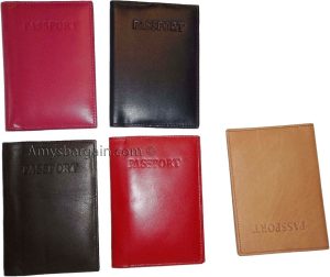 New International Leather passport cover wallet ID credit card ATM card case - Image 4