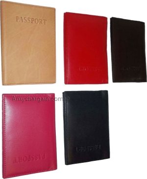 New International Leather passport cover wallet ID credit card ATM card case - Image 5