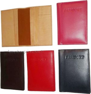 New International Leather passport cover wallet ID credit card ATM card case - Image 6