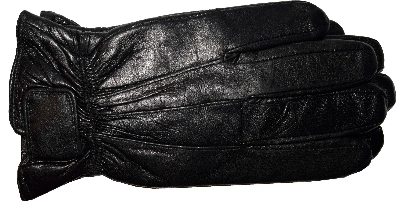 New L Women's Leather Gloves Black warm Winter Gloves casual leather Gloves - Image 6