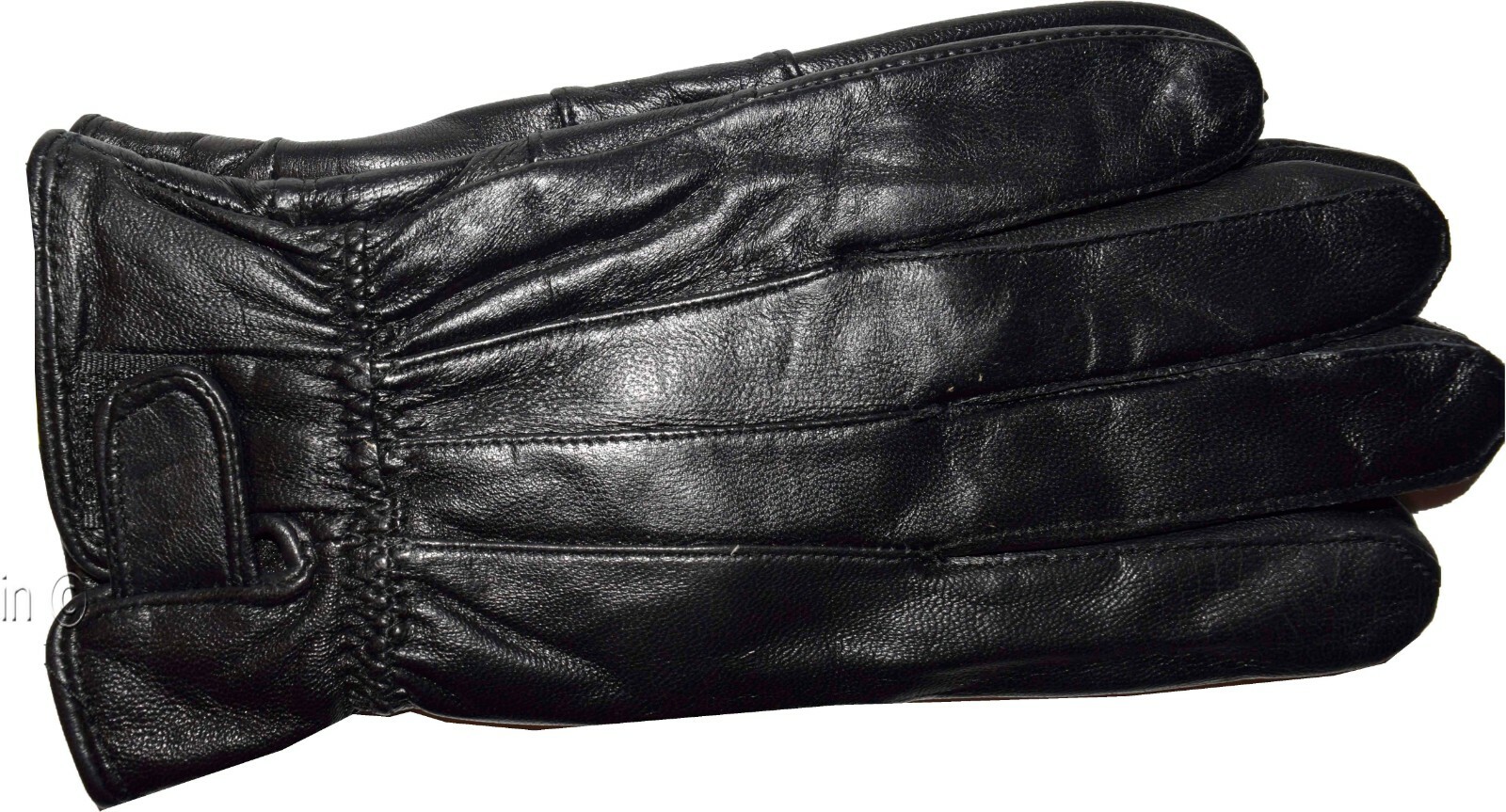 New L Women's Leather Gloves Black warm Winter Gloves casual leather Gloves - Image 10
