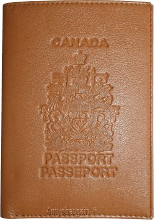 New Lamb skin Canadian Leather passport case wallet credit card case ID holder * - Image 4
