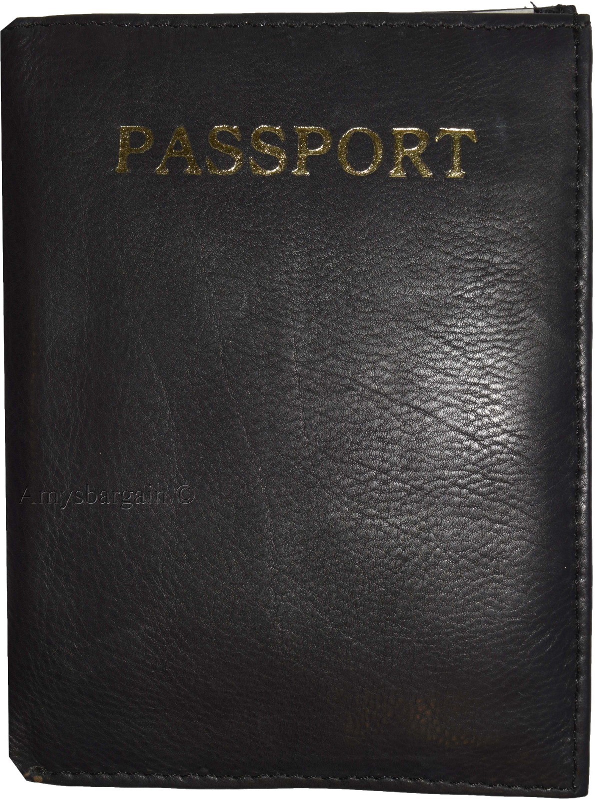 New Leather Passport cover, Int'l Unbranded Credit card ID case wallet new case. - Image 3