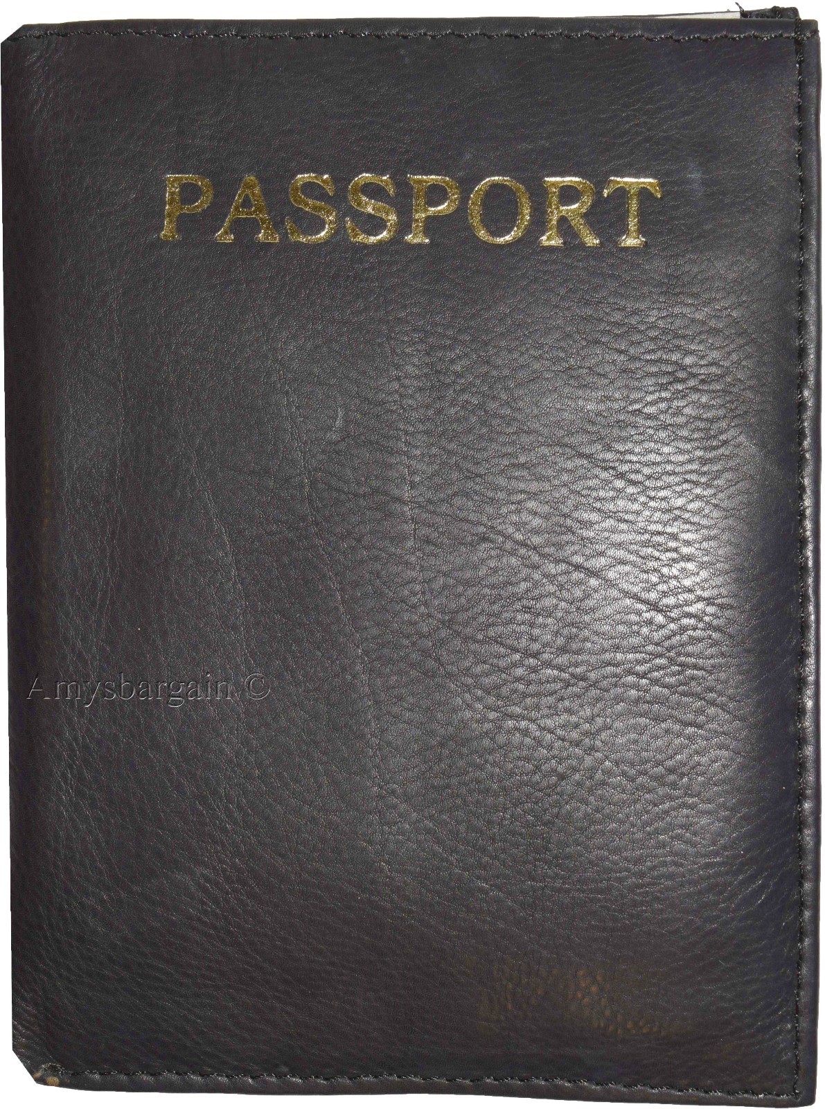 New Leather Passport cover, Int'l Unbranded Credit card ID case wallet new case. - Image 8