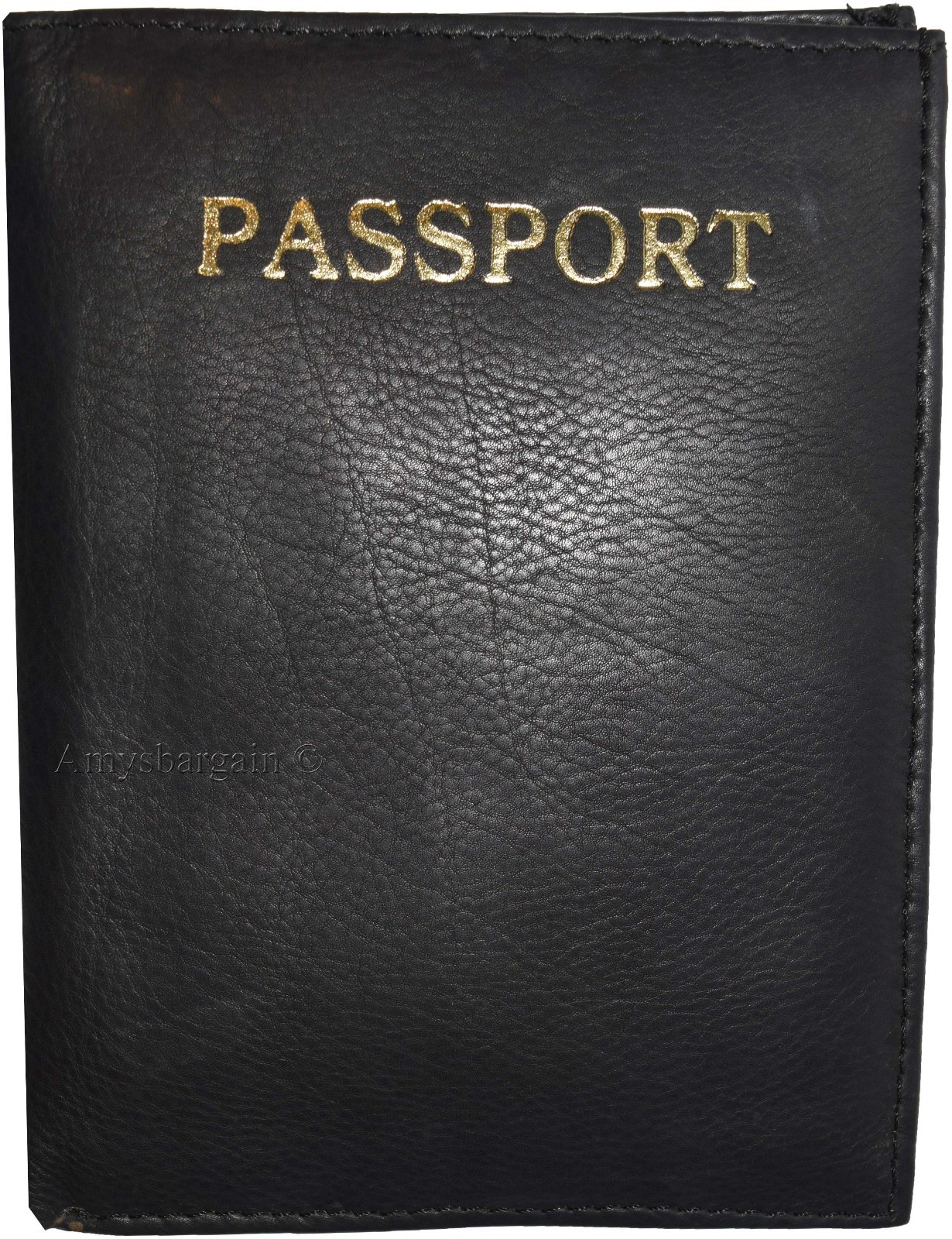 New Leather Passport cover, Int'l Unbranded Credit card ID case wallet new case. - Image 10