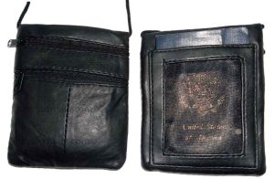 New Leather passport case wallet credit Card case ID Holder many passports BNWT - Image 3