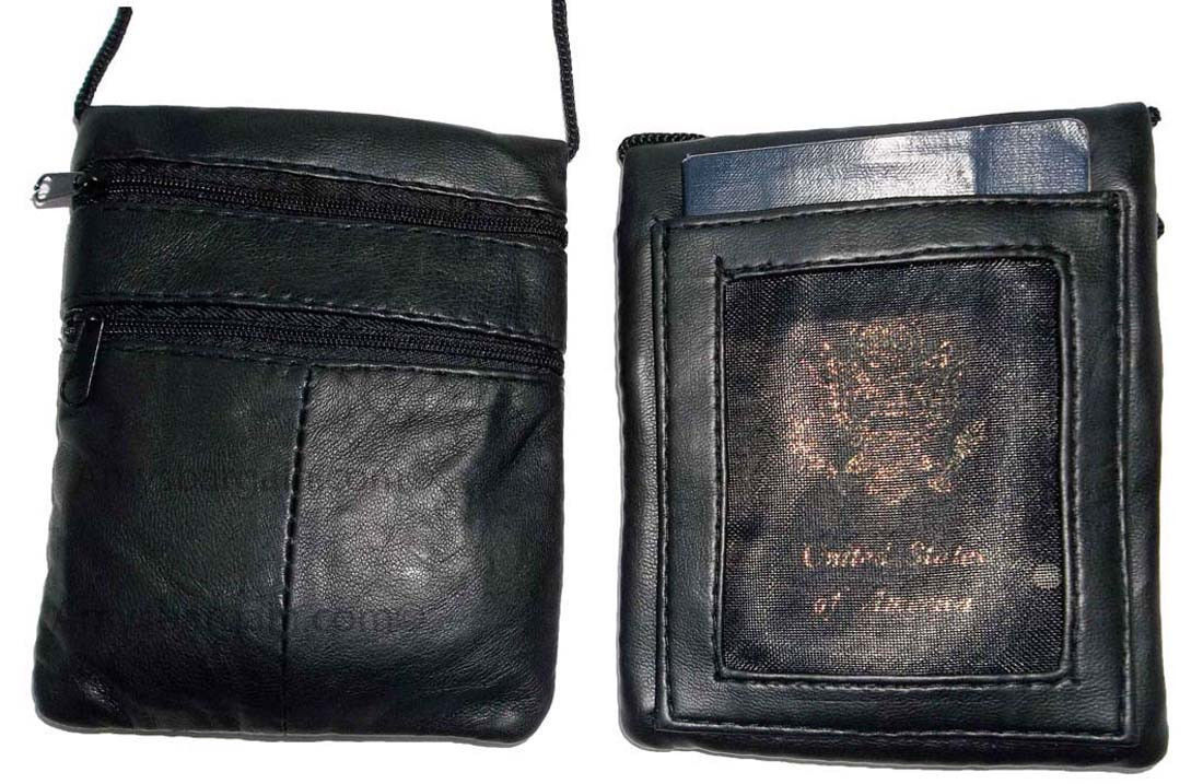 New Leather passport case wallet credit Card case ID Holder many passports BNWT - Image 3