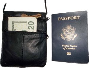 New Leather passport case wallet credit Card case ID Holder many passports BNWT