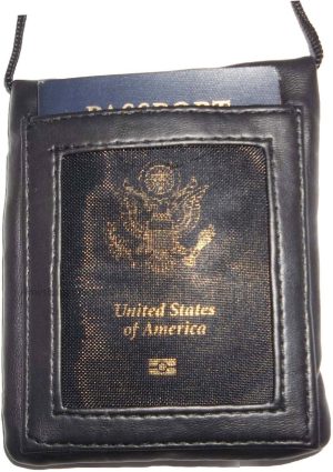 New Leather passport case wallet credit Card case ID Holder many passports BNWT - Image 7