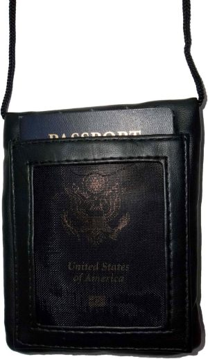 New Leather passport case wallet credit Card case ID Holder many passports BNWT - Image 8
