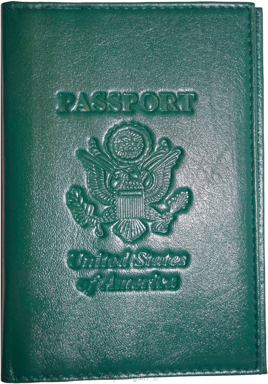 New USA Leather passport case wallet credit ATM card case ID holder Brand New - Image 3