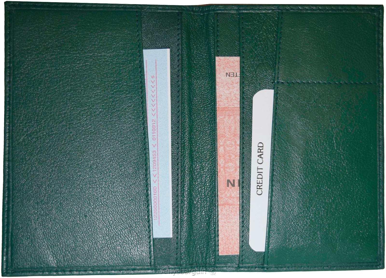 New USA Leather passport case wallet credit ATM card case ID holder Brand New - Image 5