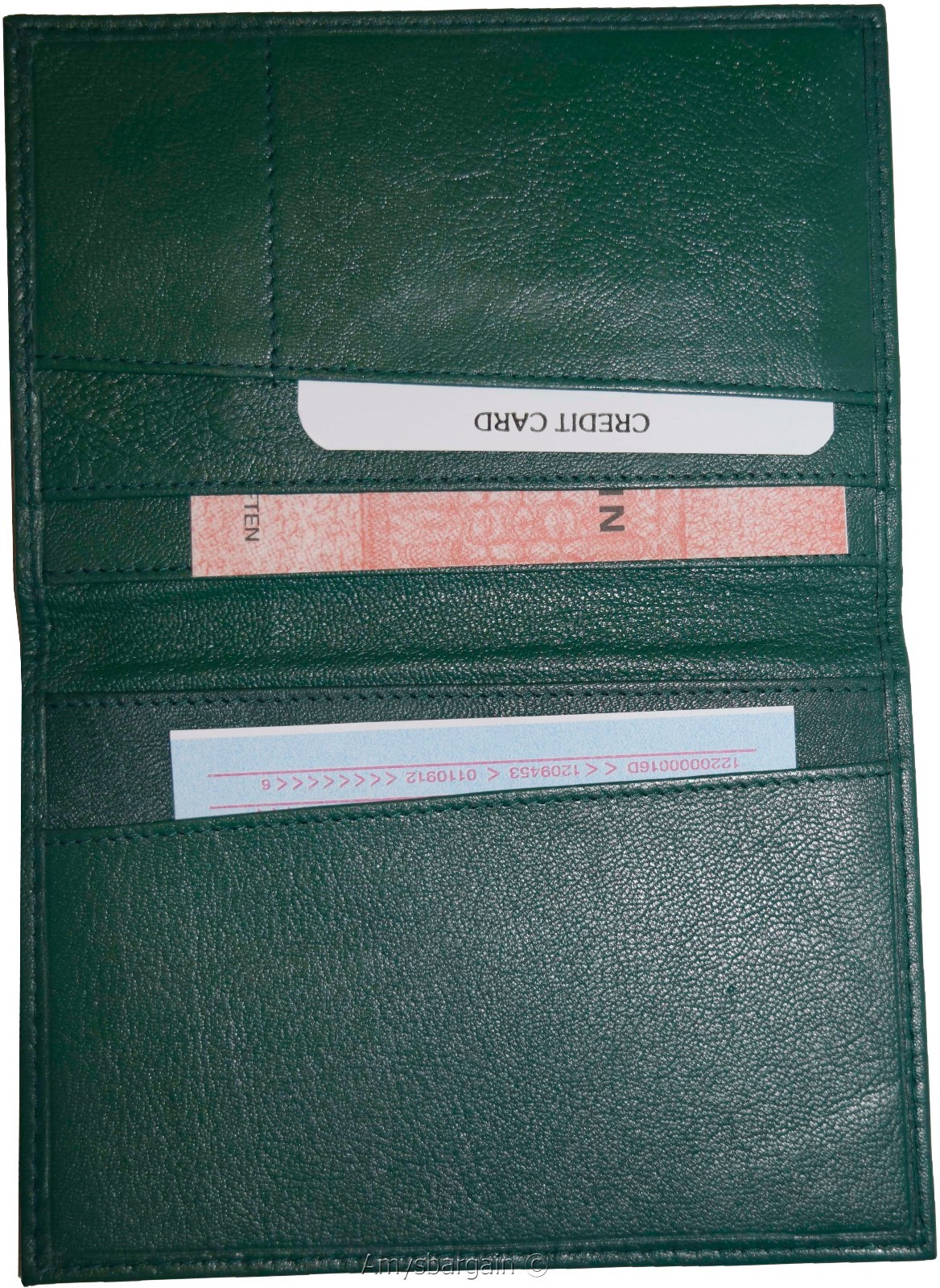 New USA Leather passport case wallet credit ATM card case ID holder Brand New - Image 10