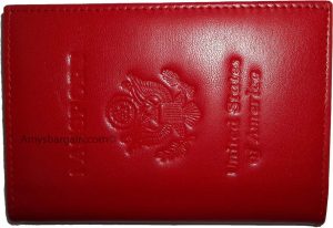 New USA Leather passport case wallet credit ATM card case ID holder Brand New - Image 13