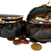 New Women's Leather Mirror Change Purse coin bag Women’s Wallet bag mini purse++