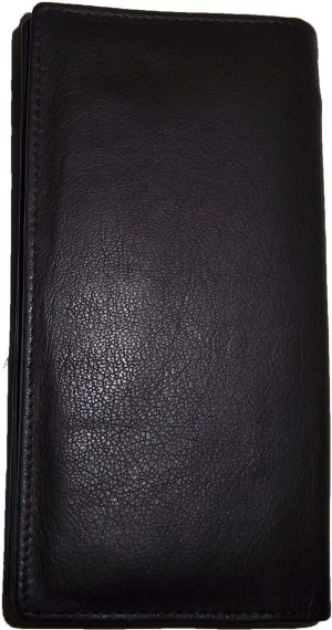 New woman's Leather checkbook wallet compact wallet zip wallet new wallet bnwt - Image 11