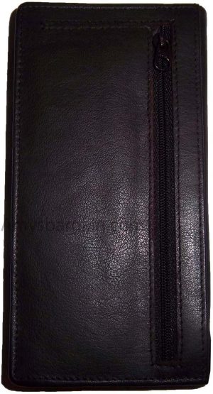 New woman's Leather checkbook wallet compact wallet zip wallet new wallet bnwt - Image 8