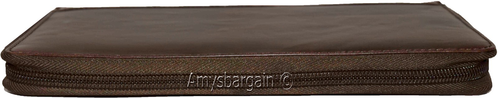 Organizer Leather document case passport ID airline ticket Credit card more BN - Image 21