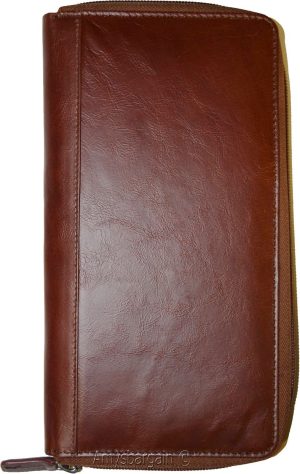 Organizer, Leather document case, passport ID airline ticket Credit card planner - Image 9