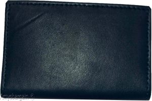 RFID leather business card id credit card picture case 24 transparent card slots - Image 3