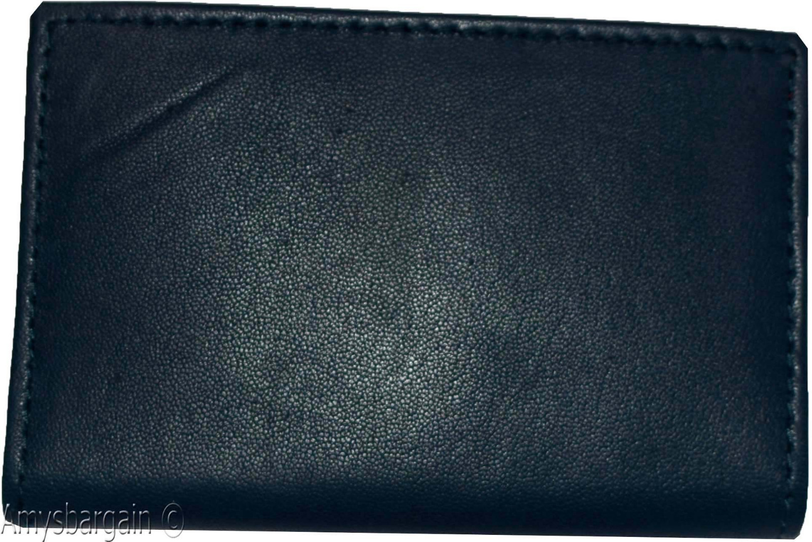 RFID leather business card id credit card picture case 24 transparent card slots - Image 3