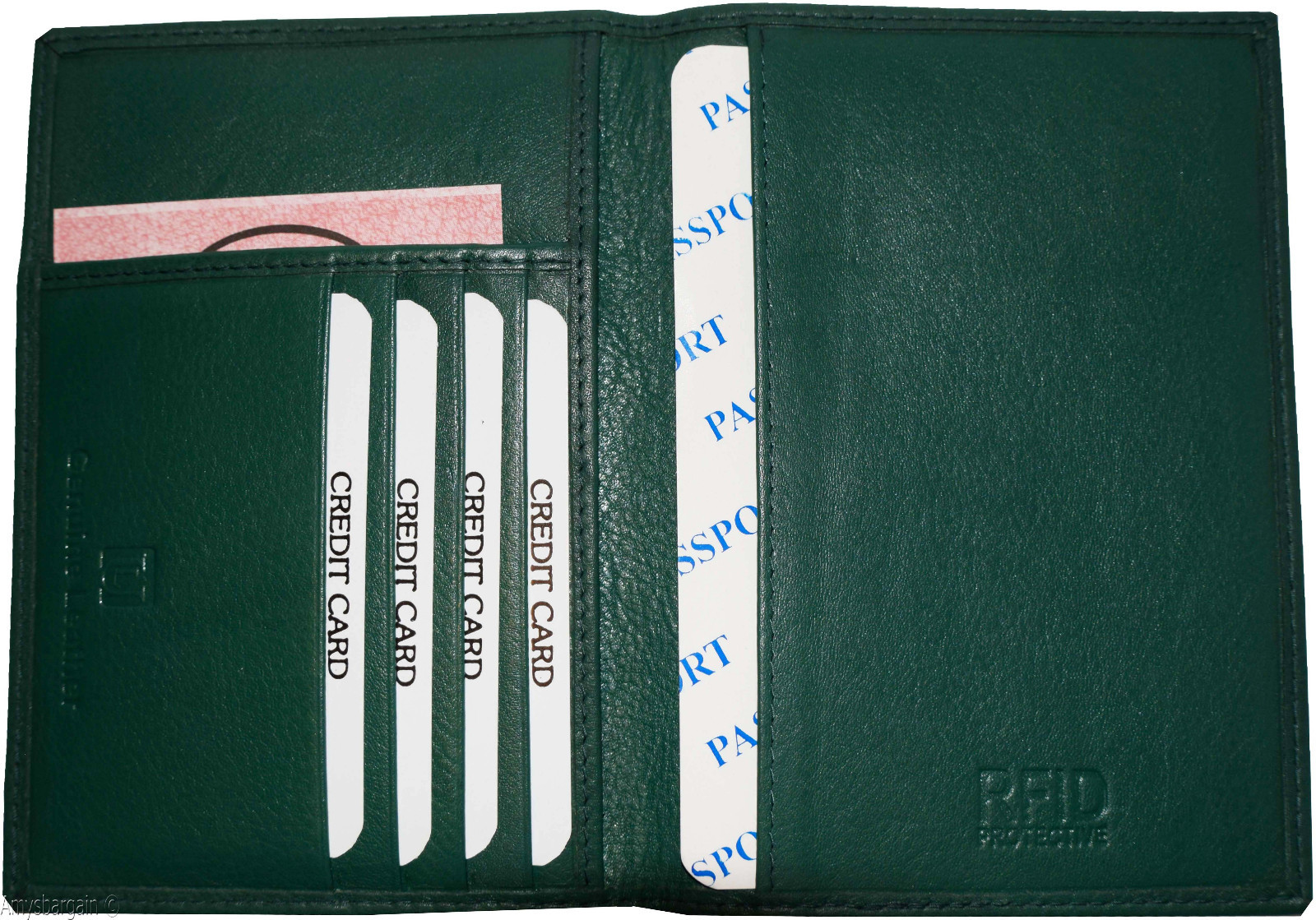 RFID passport case, Genuine leather passport cover U.S. leather passport holder - Image 6