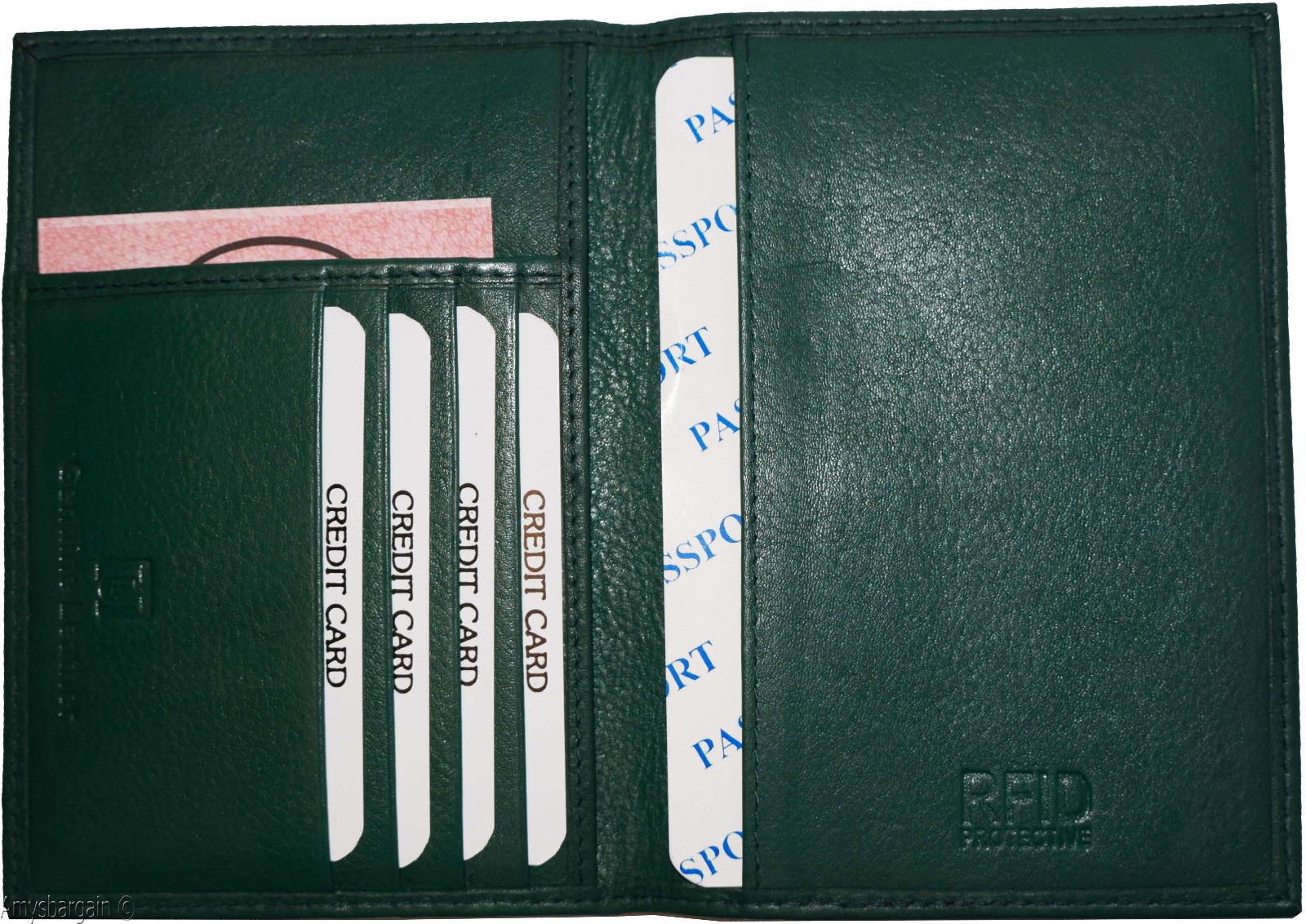 RFID passport case, Genuine leather passport cover U.S. leather passport holder - Image 7