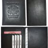 RFID passport case, Genuine leather passport cover U.S. leather passport holder