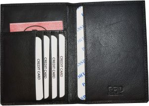 RFID passport case, Genuine leather passport cover U.S. leather passport holder - Image 8