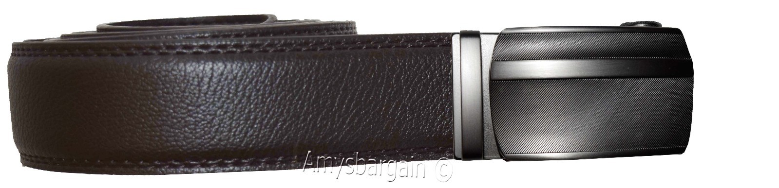 Real Leather Men’s Belt. (XL) Automatic lock. Dress + Casual belt. Fashion belt. - Image 11