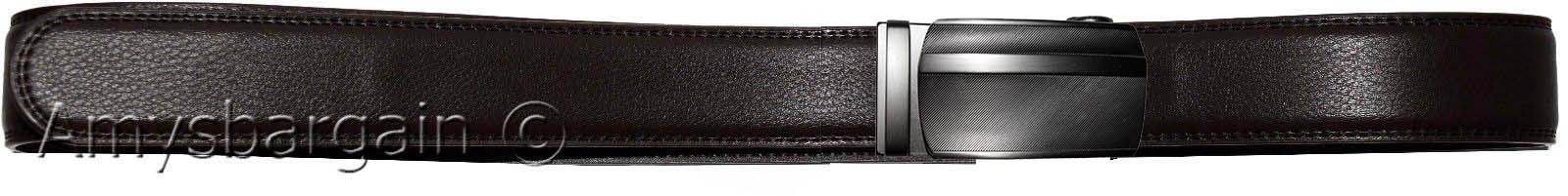 Real Leather Men’s Belt. (XL) Automatic lock. Dress + Casual belt. Fashion belt. - Image 9