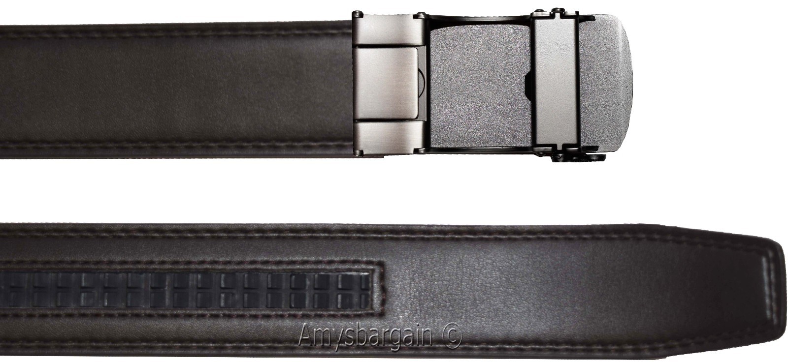Real Leather Men’s Belt. (XL) Automatic lock. Dress + Casual belt. Fashion belt. - Image 10