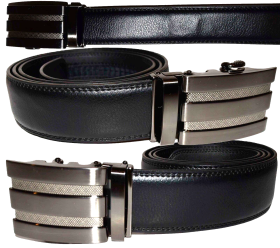 Real leather men’s belt (1XL) automatic lock dress & casual belt fashion belt