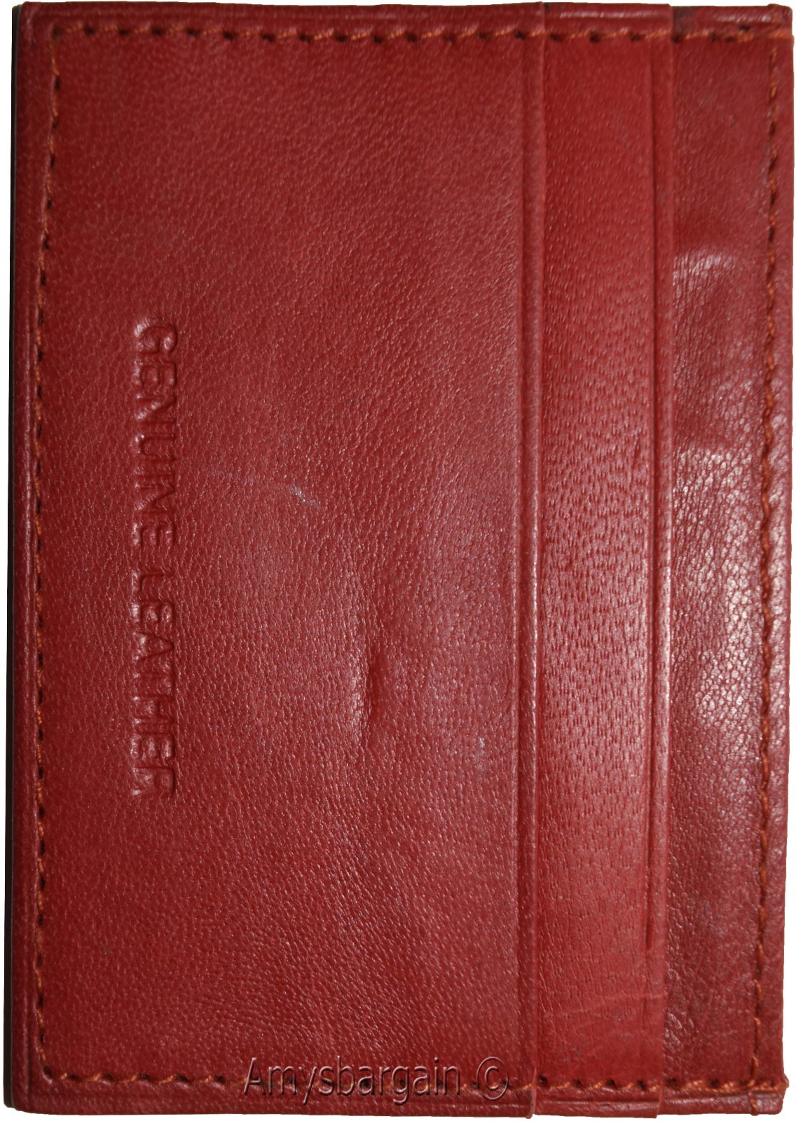 Slim Credit card case, 5 Credit card leather case, Thin card case, leather case - Image 6