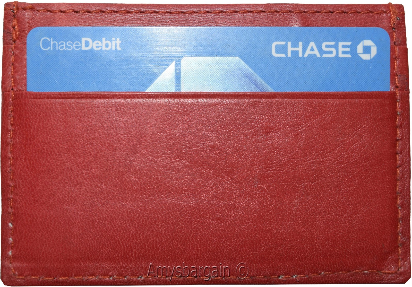 Slim Credit card case, 5 Credit card leather case, Thin card case, leather case - Image 7