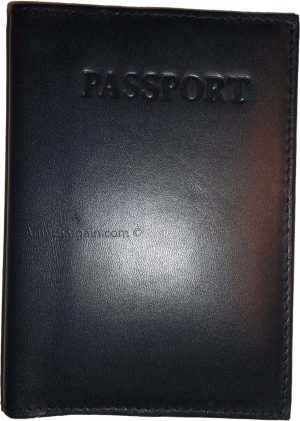New International Leather passport cover wallet ID credit card ATM card case - Image 14