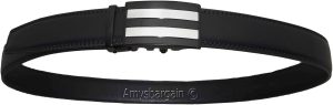 men's casual belt genuine leather dress auto lock men's black quick lock belt nw - Image 21