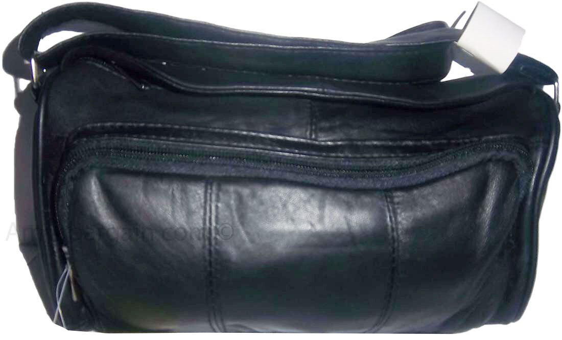 Woman's leather handbag black leather bag day bag Pocketbook new fashion bag - Image 12