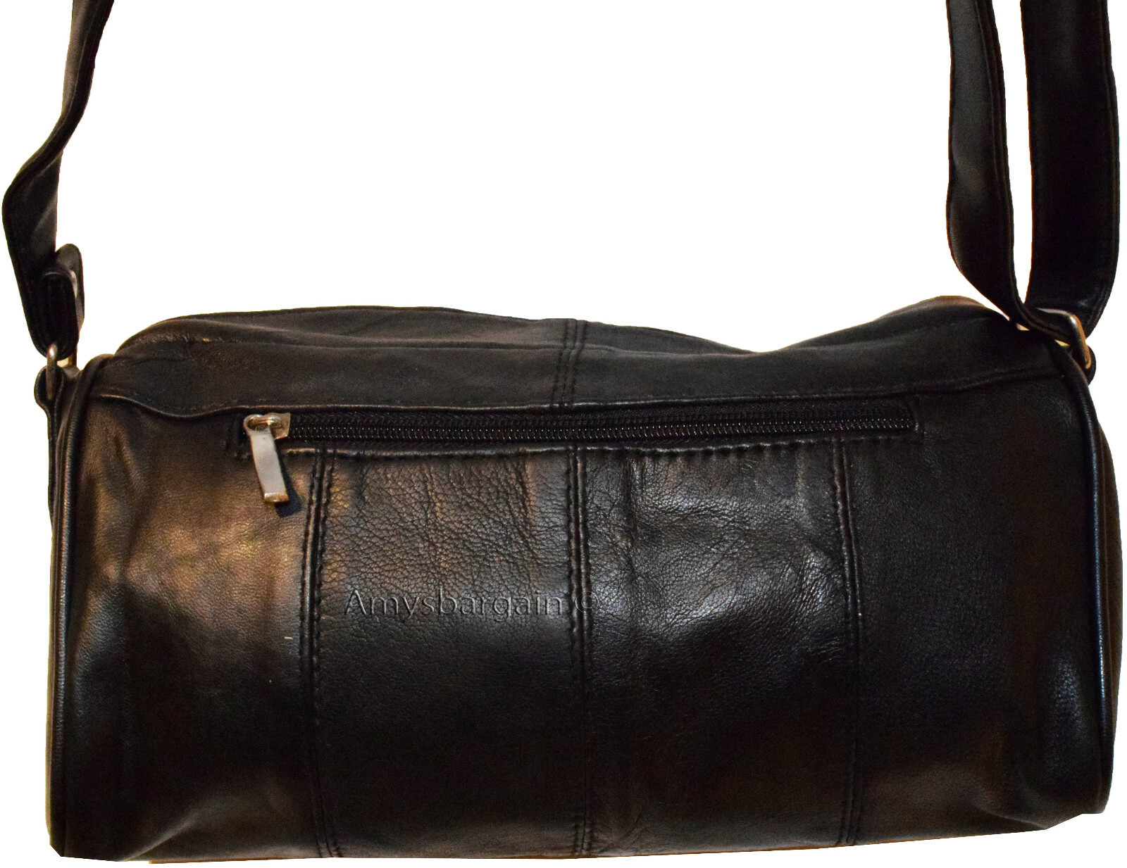 Woman's leather handbag black leather bag day bag Pocketbook new fashion bag - Image 9