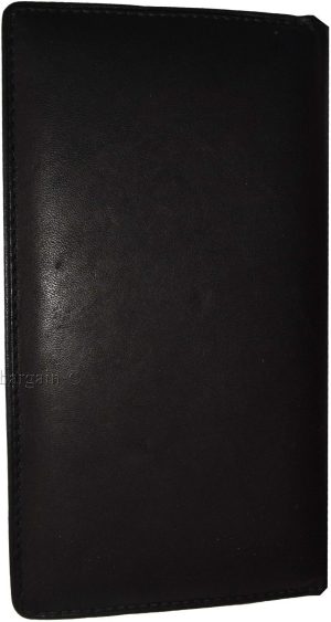 Women/Man's Leather Checkbook Wallet Unbranded Black checkbook cover new - Image 4