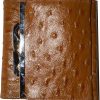 Women’s Ostritch Leather wallet Ladies wallet change purse cards bills ID new