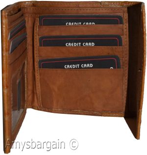 Women’s Ostritch Leather wallet Ladies wallet change purse cards bills ID new - Image 7