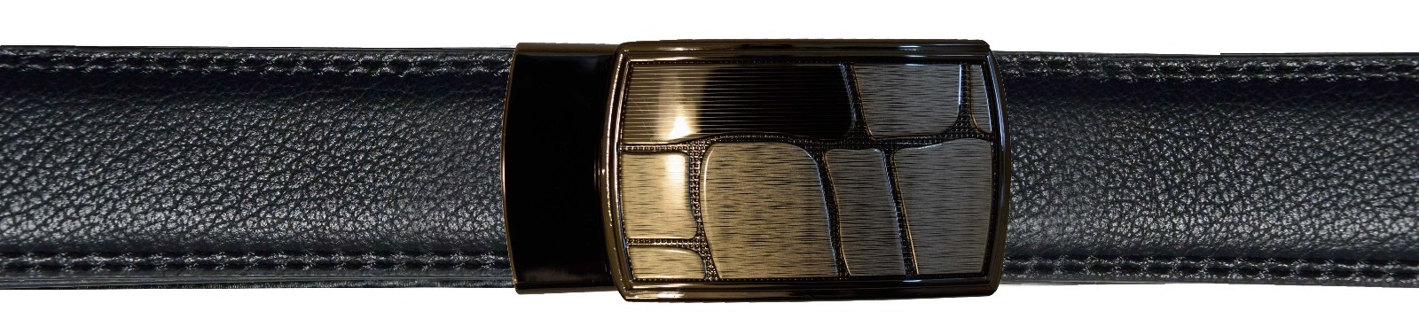 Women's belt. 38" genuine leather dress/casual belt quick lock micro adjust belt - Image 6