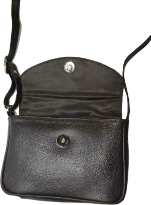 Women's leather handbag, purse, swig bag leather brown handbag new party bag - Image 3