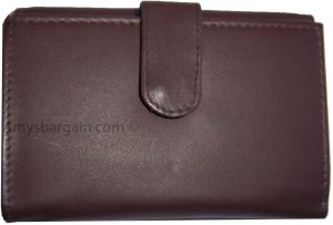 Women’s wallet. Leather wallet. Ladies Compact Brown wallet, ID Unbranded wallet - Image 11