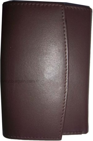 Women’s wallet. Leather wallet. Ladies Compact Brown wallet, ID Unbranded wallet - Image 12
