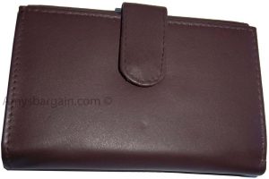 Women’s wallet. Leather wallet. Ladies Compact Brown wallet, ID Unbranded wallet - Image 7
